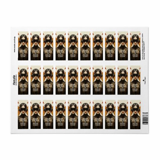 サイエンスフィクション虫 ラベル (フルシート)