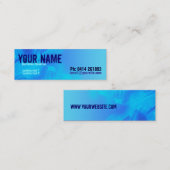 サイエンスフィクション_ブルースキニープロファイルカード スキニー名刺 (正面/裏面)