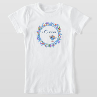 サイエンスフェア 原子 分子 粒子 平和 アトム Tシャツ
