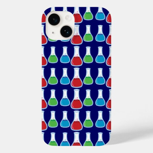 サイエンスフラスコiPhoneケース Case-Mate iPhoneケース (裏面)