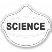 サイエンスマスクビニールのシール シール (正面)