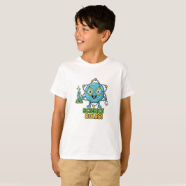 サイエンスルール!かわいい漫画のギーク Tシャツ
