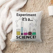 サイエンス実験 It's a Science クッション (ブランケット)