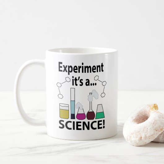 サイエンス実験 It's a Science  コーヒーマグカップ (ドーナツ)
