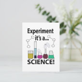 サイエンス実験 It's a Science ポストカード (スタンド正面)
