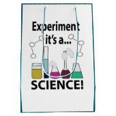 サイエンス実験 It's a Science ミディアムペーパーバッグ (裏面)