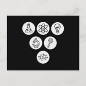 サイエンス要素アイテム ポストカード (正面)