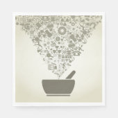 サイエンス・オブジェクト紙ナプキンス スタンダードランチョンナプキン (正面)