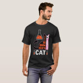 サイエンス シュレディンガーの猫 Tシャツ (正面フル)
