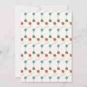 サイエンス フェア 実験室 化学 誕生日パーティー 招待状 (裏面)