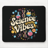 サイエンス ヴァイブス グルービー 新学期  マウスパッド (正面)