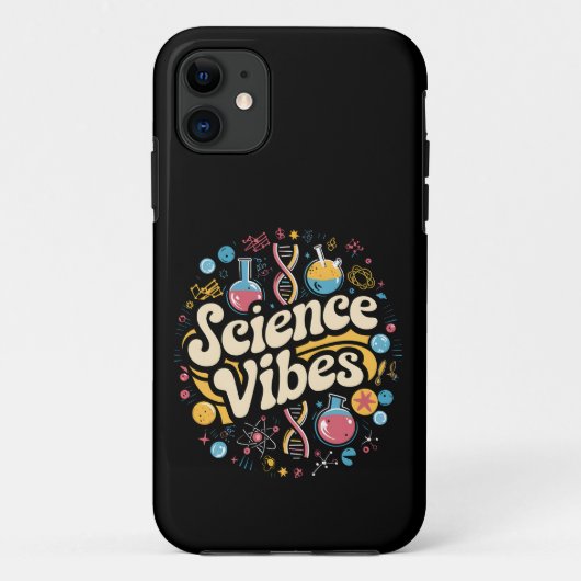 サイエンス ヴァイブス グルービー 新学期 Case-Mate iPhoneケース (裏面)