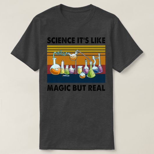 サイエンスItx27s魔法が実在3つ Tシャツ (デザイン正面)