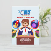 サイエンティスト・キッド招待状 招待状 (スタンド正面)