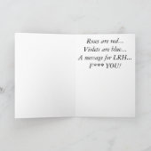 サイエントロジー – グリーティングカード (内部)