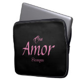 サイエンプリエレクトロニクスバッグコンアモール ラップトップスリーブ (正面左)