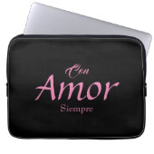 サイエンプリエレクトロニクスバッグコンアモール ラップトップスリーブ (正面)