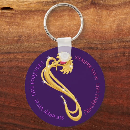 サイエンプリヴィヴァ!永遠に愛Tシャツトートバッグプレイイン キーホルダー (正面)