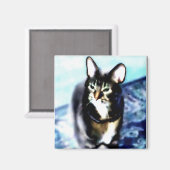 サイカデリック子猫 マグネット (正面/裏面)