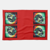 サイカデリック・ルーシー キッチンタオル (横)