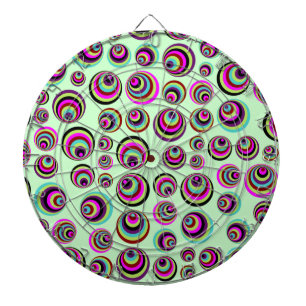 サイカラフルクスポット+背景とアイディア ダーツボード