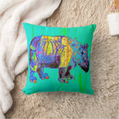 サイカラフルノ枕 クッション (ブランケット)