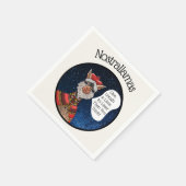 サイキッおもしろいク読・ラマ・ノストラダムス・ハロウィーン スタンダードカクテルナプキン (角)