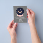 サイキッククリスタルボールニューエイジフェスティバル チラシ (手)