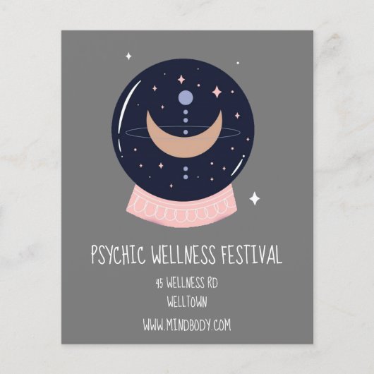 サイキッククリスタルボールニューエイジフェスティバル チラシ (正面)