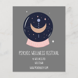 サイキッククリスタルボールニューエイジフェスティバル チラシ