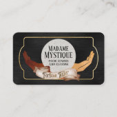 サイキッククリスタルボール占い師名刺 名刺 (正面)