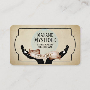 サイキッククリスタルボール占い師 名刺