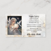 サイキックパームまたはオーラリーダフォト 名刺 (裏面)