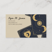 サイキックパーム&タロットカードリーダー 名刺 (裏面)