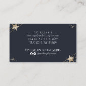 サイキックミディアムコズミックスターズビジネスカード 名刺 (裏面)