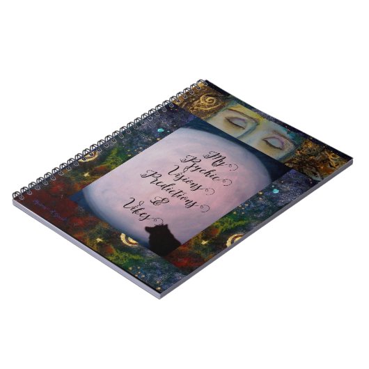 サイキックヴィオンミディアム透視マウリエンジラード ノートブック (左側)