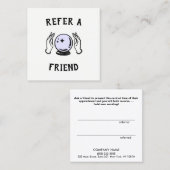 サイキック中のお客様の紹介カード 紹介カード (正面/裏面)