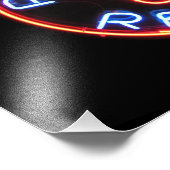 サイキック読み取りネオンサイン フォトプリント            (角)