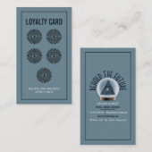 サイキック読ロイヤリティ 名刺 (正面/裏面)