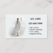 サイキック・エジプト・ヒーリング・ライフ・コーチ 名刺 (正面)