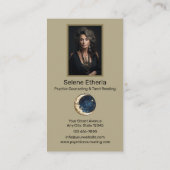 サイキック・カウンセリング&タロット読ズ 名刺 (裏面)