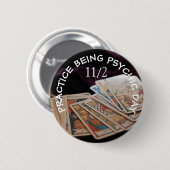 サイキック・デイ11月2日の練習ボタン 缶バッジ (正面&裏面)