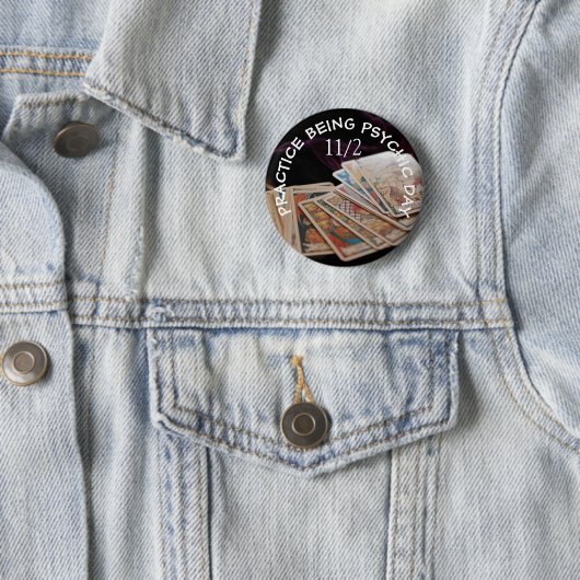 サイキック・デイ11月2日の練習ボタン 缶バッジ (インサイチュ)