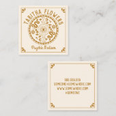 サイキック・ビジネス・カード スクエア名刺 (正面/裏面)