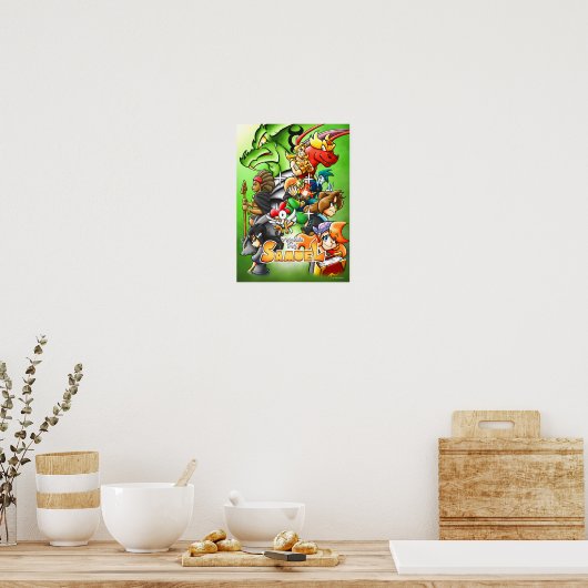 サイキック・ボーイ・サミュエル・ポスター ポスター (キッチン)