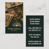 サイキック・メディア・ビジネス・カード 名刺 (正面/裏面)