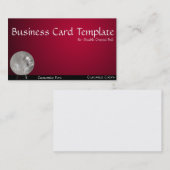 サイキック·リーディング·クリスタル·ボール 名刺 (正面/裏面)