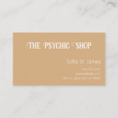 サイキッ読クパームタロットカードリーダー 名刺 (裏面)