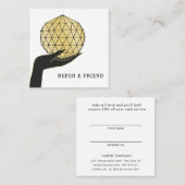 サイキミディアムタロッツフォーチュンテラー参照フレンド スクエア名刺 (正面/裏面)