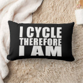サイクおもしろいリスト引用文ジョーク:だからIサイクル ランバークッション (ブランケット)